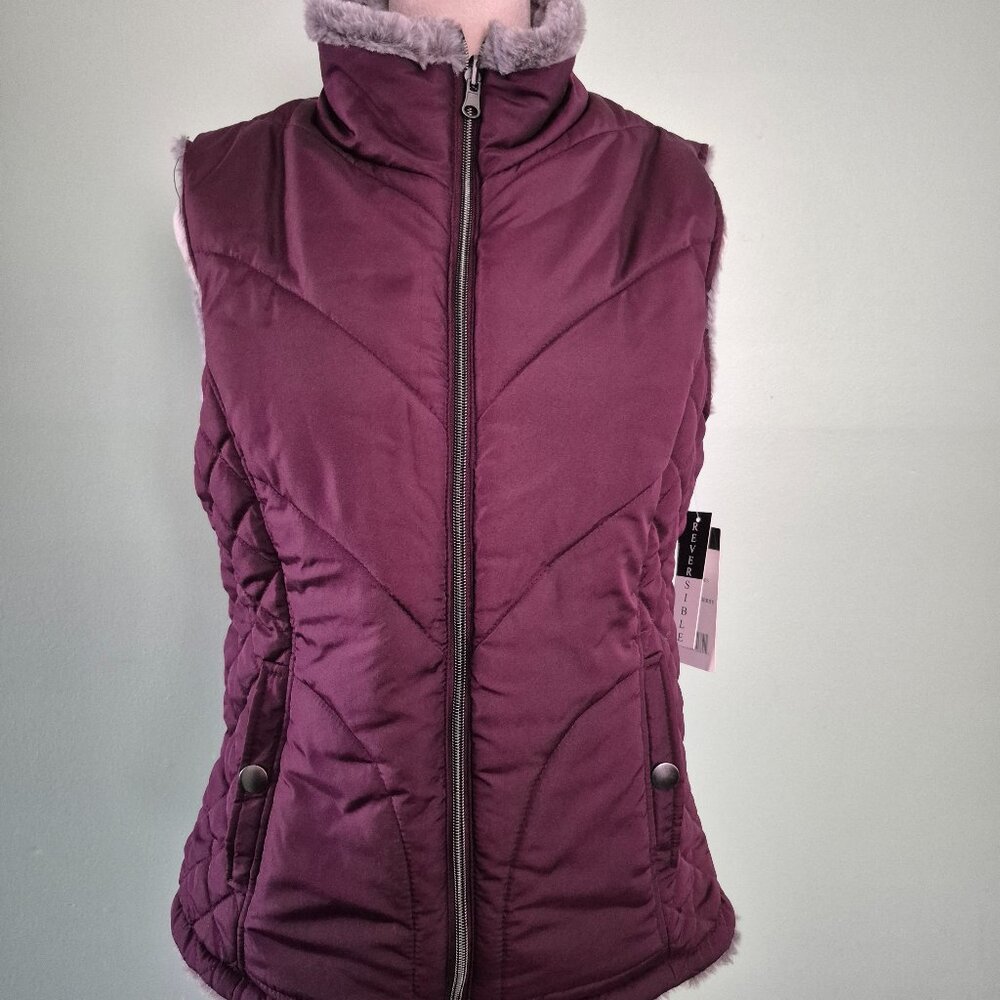 KC Collections Reversible Vest New